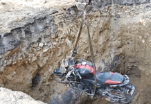 کانپور میں پیش آیا جنک پوری جیسا حادثہ گڈھے میں گرنے سے موٹر سائیکل سوار کی موت