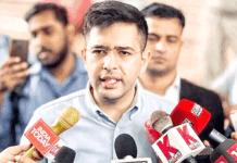 عآپ کے دو تہائی راجیہ سبھا اراکین بی جے پی میں ہوں گے شامل راگھو چڈھا نے عآپ سے ناطہ توڑنے کا کیا اعلان