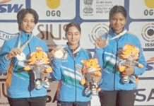 پراچی گائیکواڑ کا گولڈ، ہندوستان دوبارہ سرفہرست