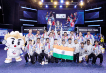 تھامس کپ 2026: چین کے خلاف سنسنی خیز مقابلے کے بعد ہندوستان گروپ اے میں دوسرے نمبر پر