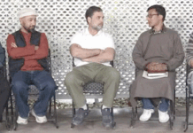 نوجوانوں کے آشیانوں کو پولیس راج میں بدل دیا گیا لداخ کے نوجوانوں سے ملاقات کے بعد راہل گاندھی کا تبصرہ