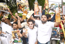 ای-20 ایتھنول پالیسی کے خلاف یوتھ کانگریس کا احتجاج حکومت پر عوام کی گاڑیوں کو ’تجربہ گاہ‘ بنانے کا الزام