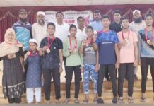 26ویں بھوپال ضلع ووشو چیمپئن شپ-2026 میں جامعہ حفظ القرآن بھانپور کے طلبہ کا جلوہ، گولڈ میڈل جیتے