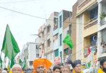اشوکاگارڈن علاقے سے نکالاگیاعیدمیلادالنبی کاشاندارجلوس
