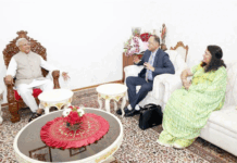 گورنر پٹیل سے نامزد چیف جسٹس کوگجے نے خیرسگالی ملاقات کی